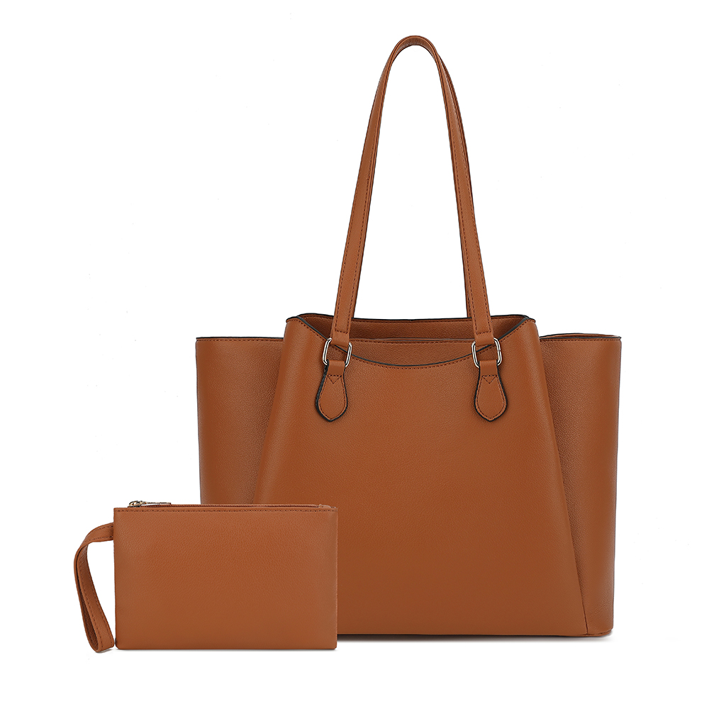 Leather Card Wallet - Tote Bag for Women, Large PU