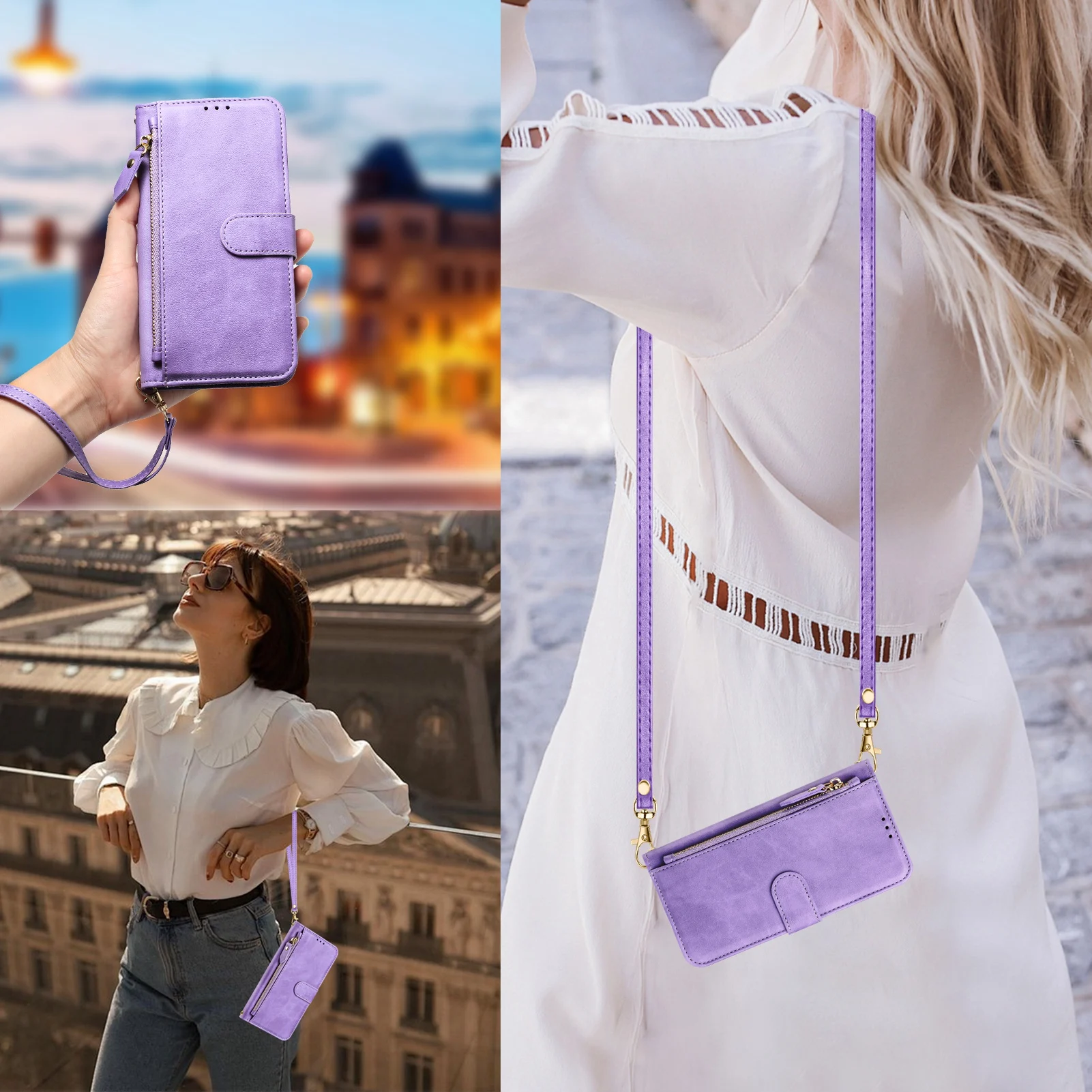 Crossbody Zipper Cards Solt Le - огляд і ціна Leather Card Wallet