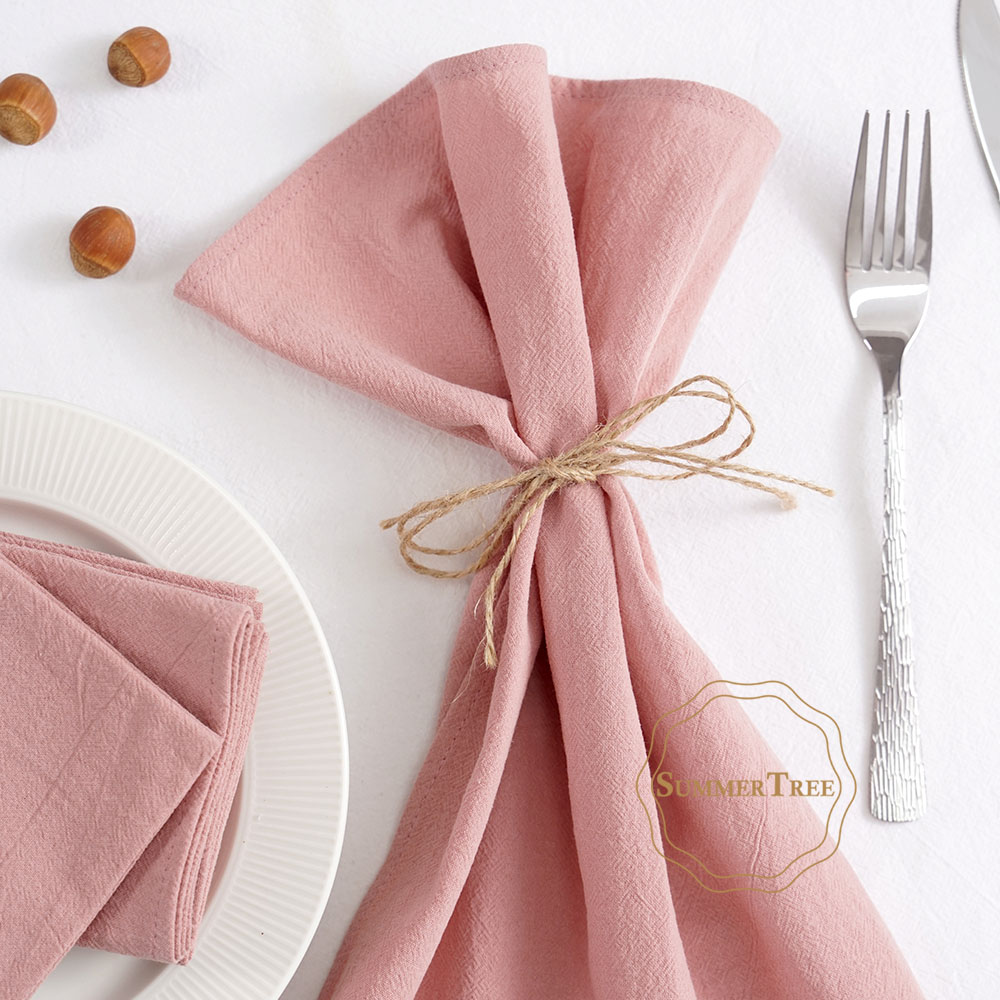 24 Pack 40cm X 40cm Cloth Napk - огляд і ціна Linen Napkin Set
