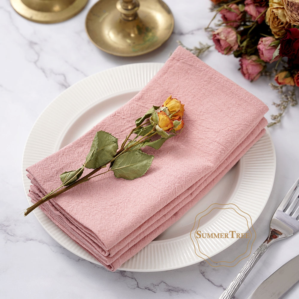 24 Pack 40cm X 40cm Cloth Napk - огляд і ціна Linen Napkin Set