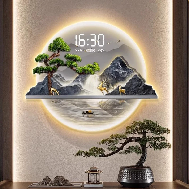 Chinese Style Design Wall Cloc - огляд і ціна Luxury Lifestyle Aesthetics