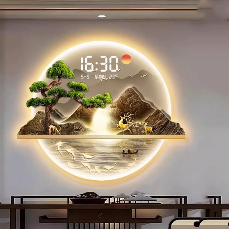 Chinese Style Design Wall Cloc - огляд і ціна Luxury Lifestyle Aesthetics