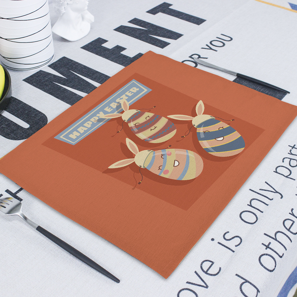 Cute Rabbit Polyester Table Ma - огляд і ціна Linen Napkin Set