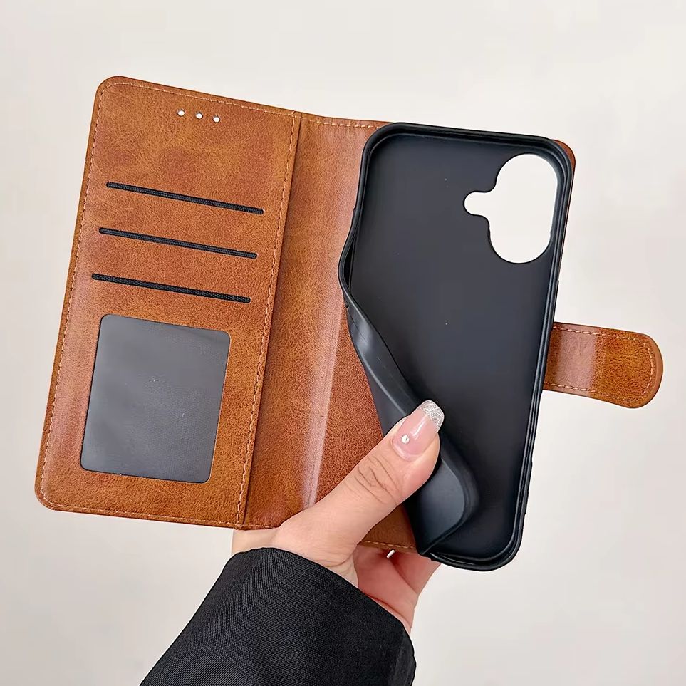 Flip Wallet PU Leather Phone C - огляд і ціна Leather Card Wallet