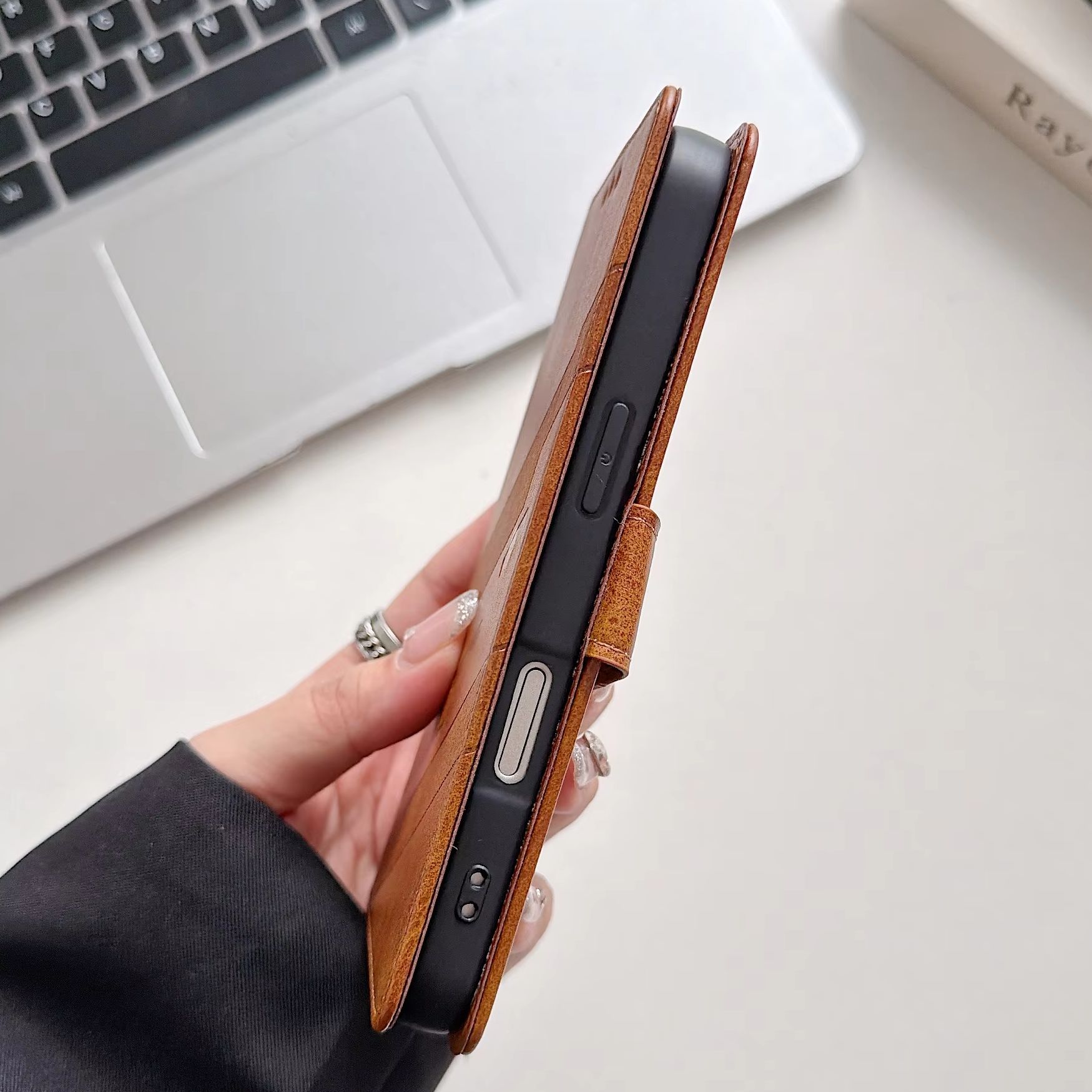 Flip Wallet PU Leather Phone C - огляд і ціна Leather Card Wallet