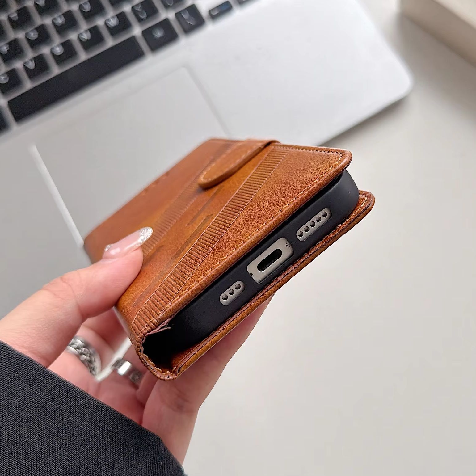 Flip Wallet PU Leather Phone C - огляд і ціна Leather Card Wallet