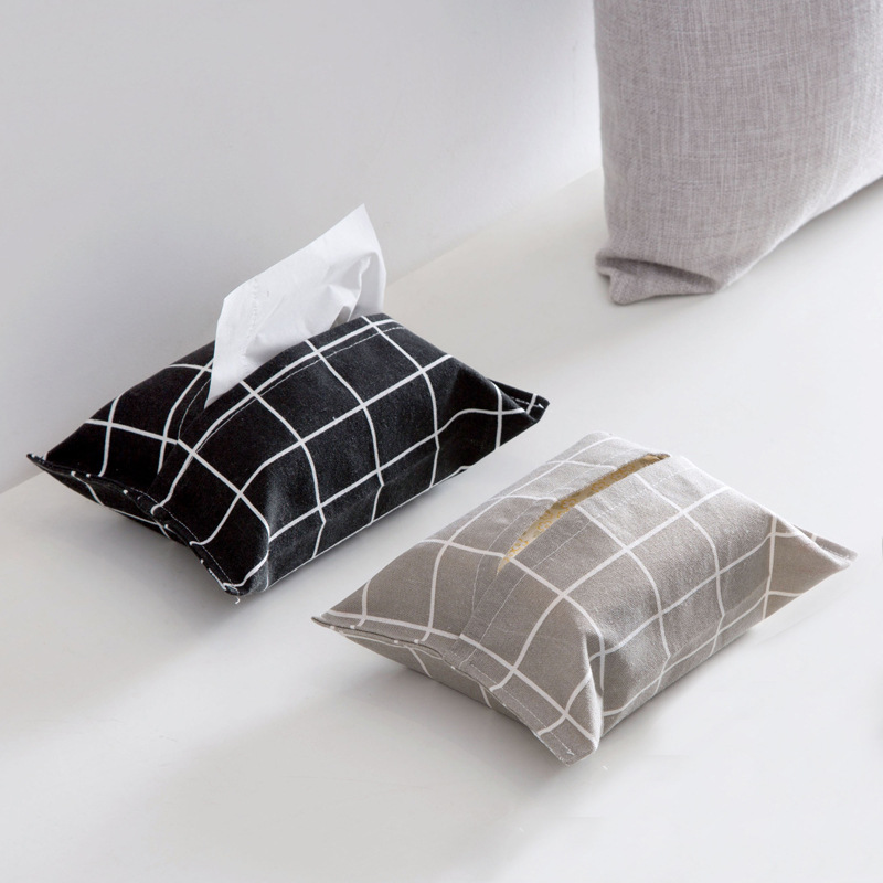 Cotton linen Tissue Box Car Ti - огляд і ціна Linen Napkin Set