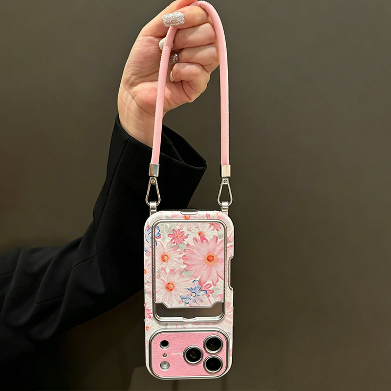 Pink Floral Faux Leather Textu - огляд і ціна Leather Card Wallet