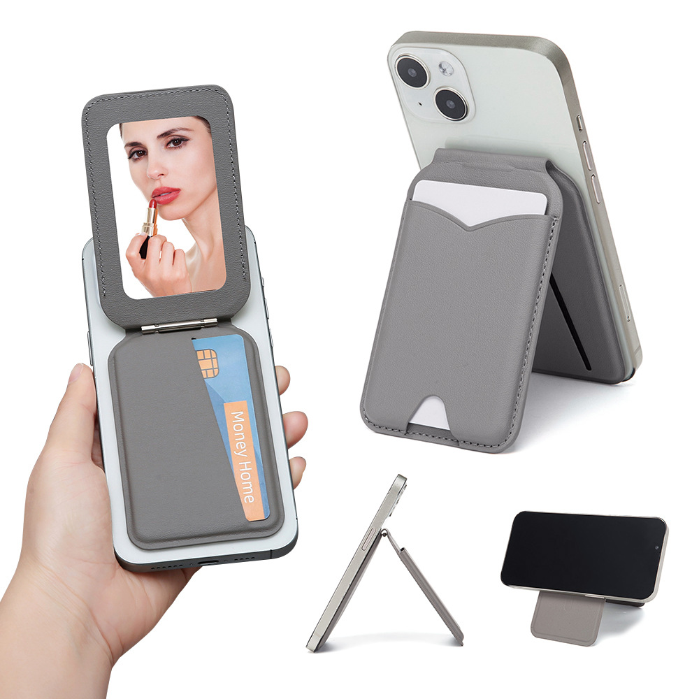 Magnetic MagSafe Wallet Stand  - огляд і ціна Leather Card Wallet