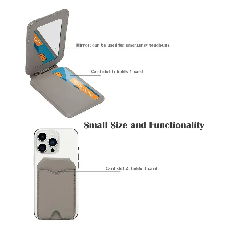Magnetic MagSafe Wallet Stand  - огляд і ціна Leather Card Wallet