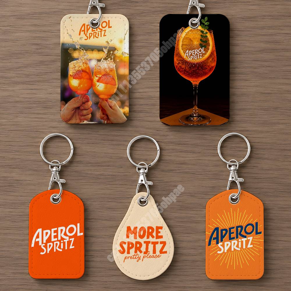 Orange Prosecco A-Aperol S-Spr - огляд і ціна Leather Card Wallet